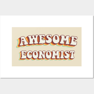 Awesome Economist - Groovy Retro 70s Style Posters and Art